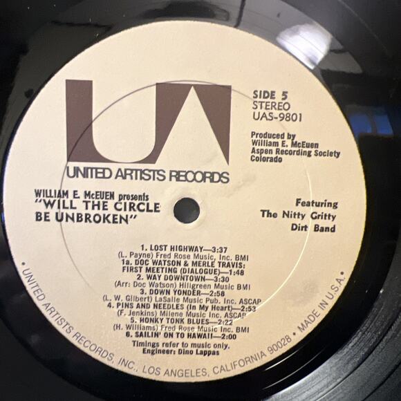 Nitty Gritty Dirt Band WILL THE CIRCLE BE UNBROKEN 3XLP 1977 ULTRASONIC CLEAN EX - Picture 14 of 16